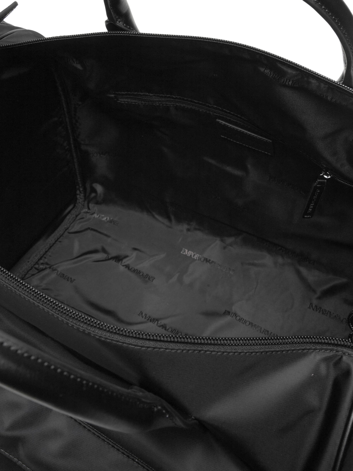 Mala de Viagem Masculina Nylon Duffle – Preto Emporio Armani