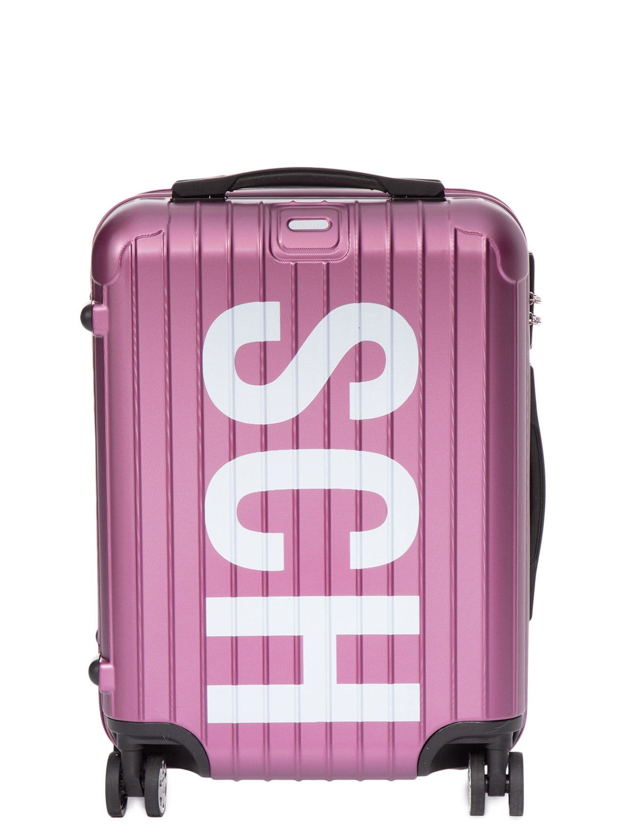 Mala Feminina De Viagem Grande PVC New Dots - Rosa