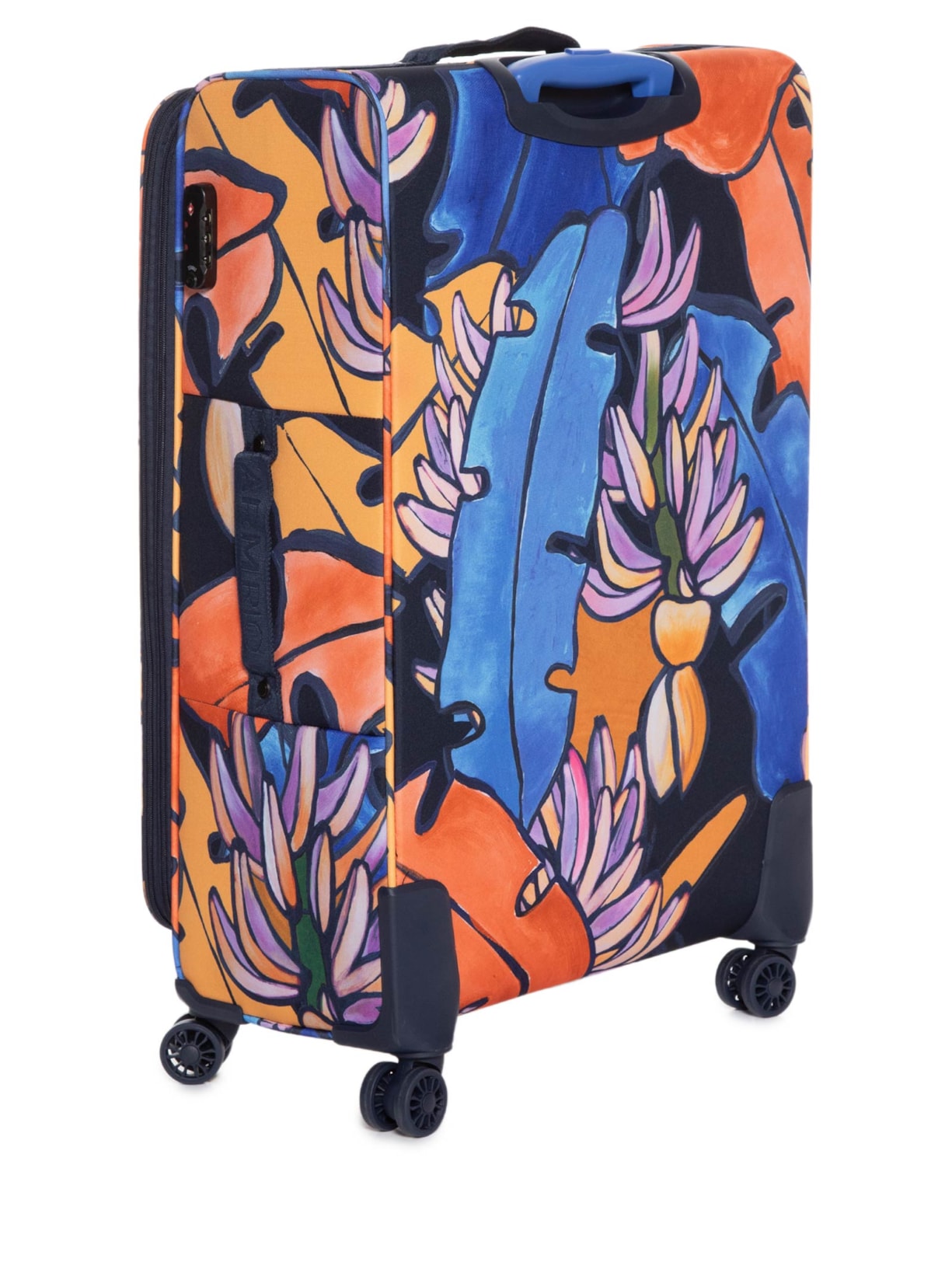 Mala Feminina  Me Leva G Banana Flora Azul Farm Etc