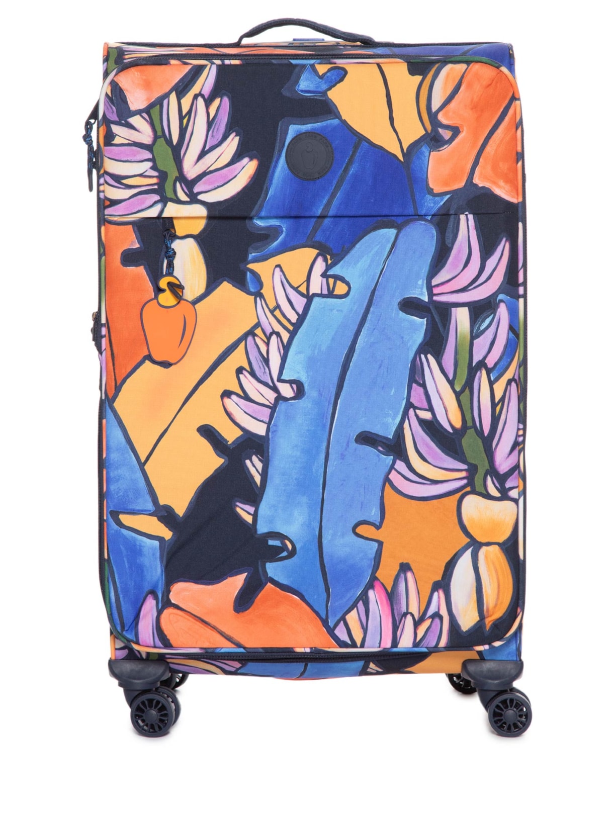 Mala Feminina Me Leva G Banana Flora - Azul