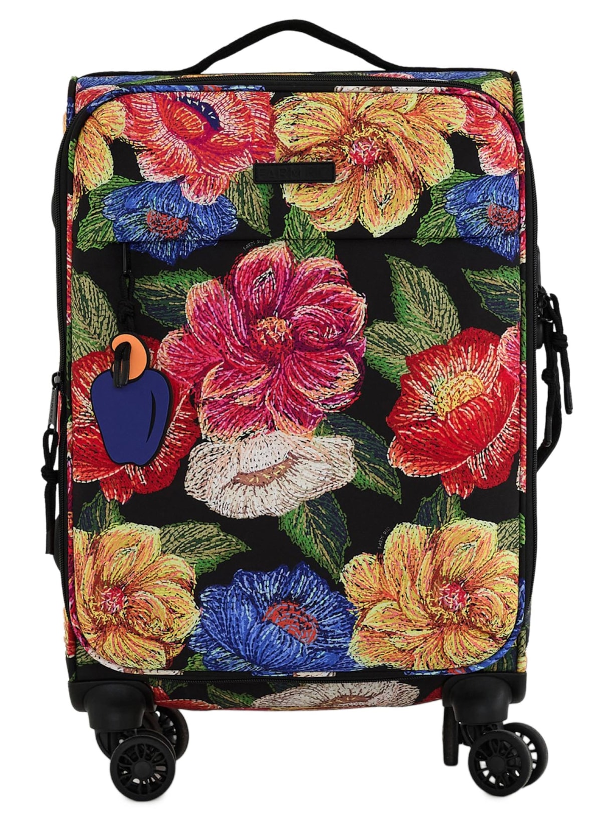 Mala Feminina Me Leva G Floral Paraiso - Preto