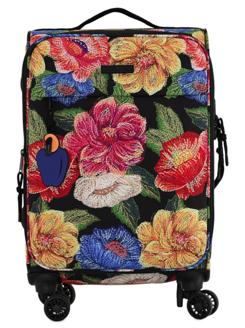 Mala Feminina Me Leva G Floral Paraiso - Preto