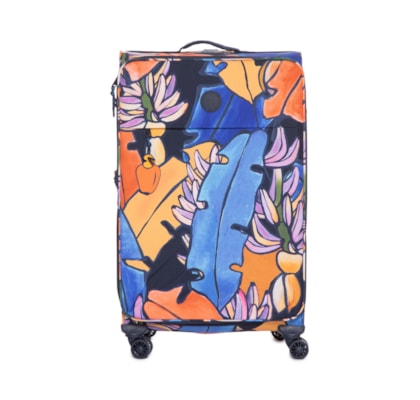 Mala Feminina Me Leva M Banana Flora - Azul