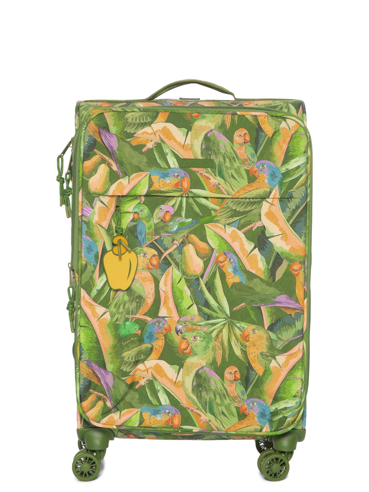 Mala Feminina Me Leva M Floresta De Passarinho - Verde