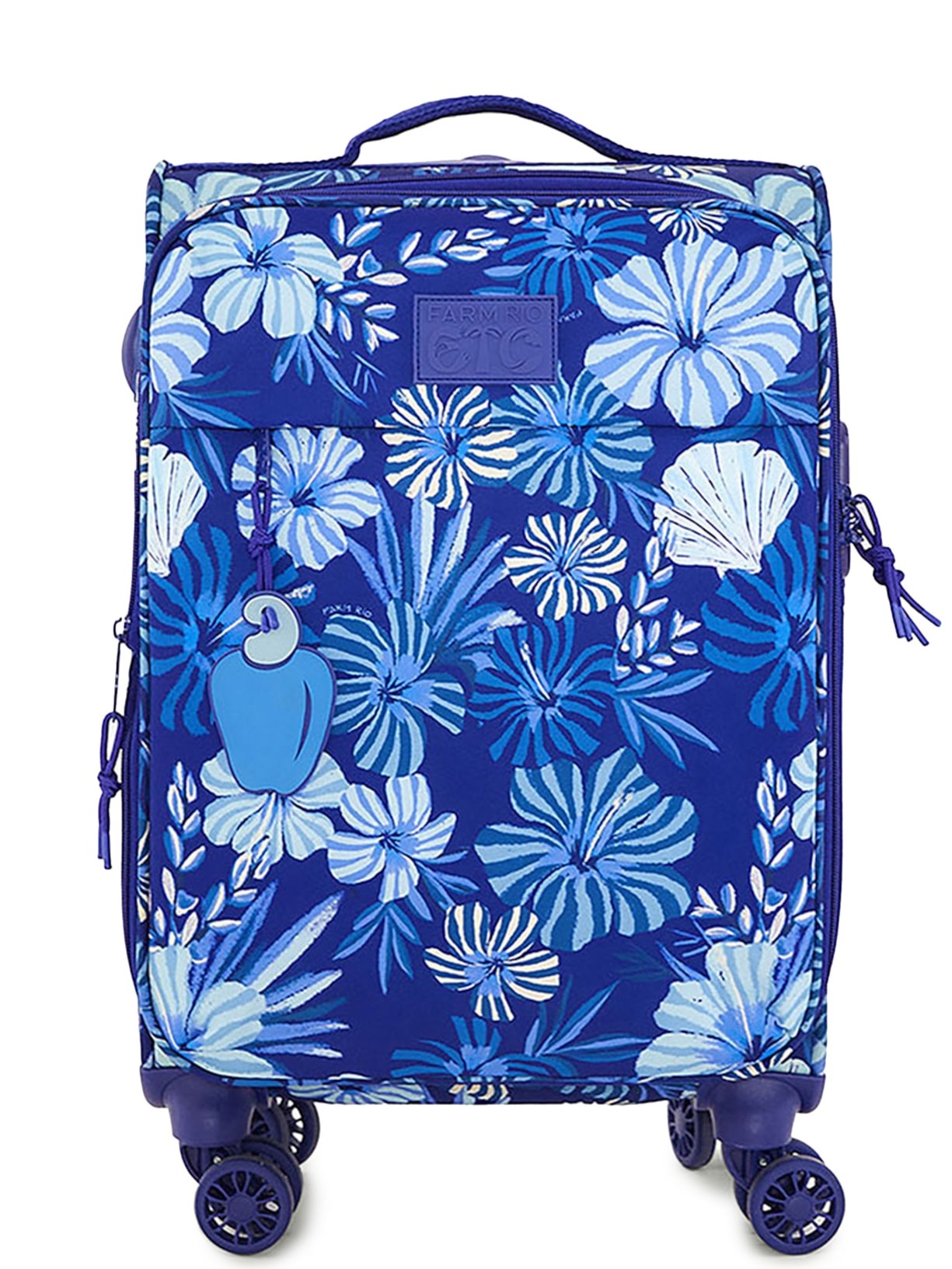 Mala Feminina Me Leva M Hibisco do Mar – Azul Farm Etc