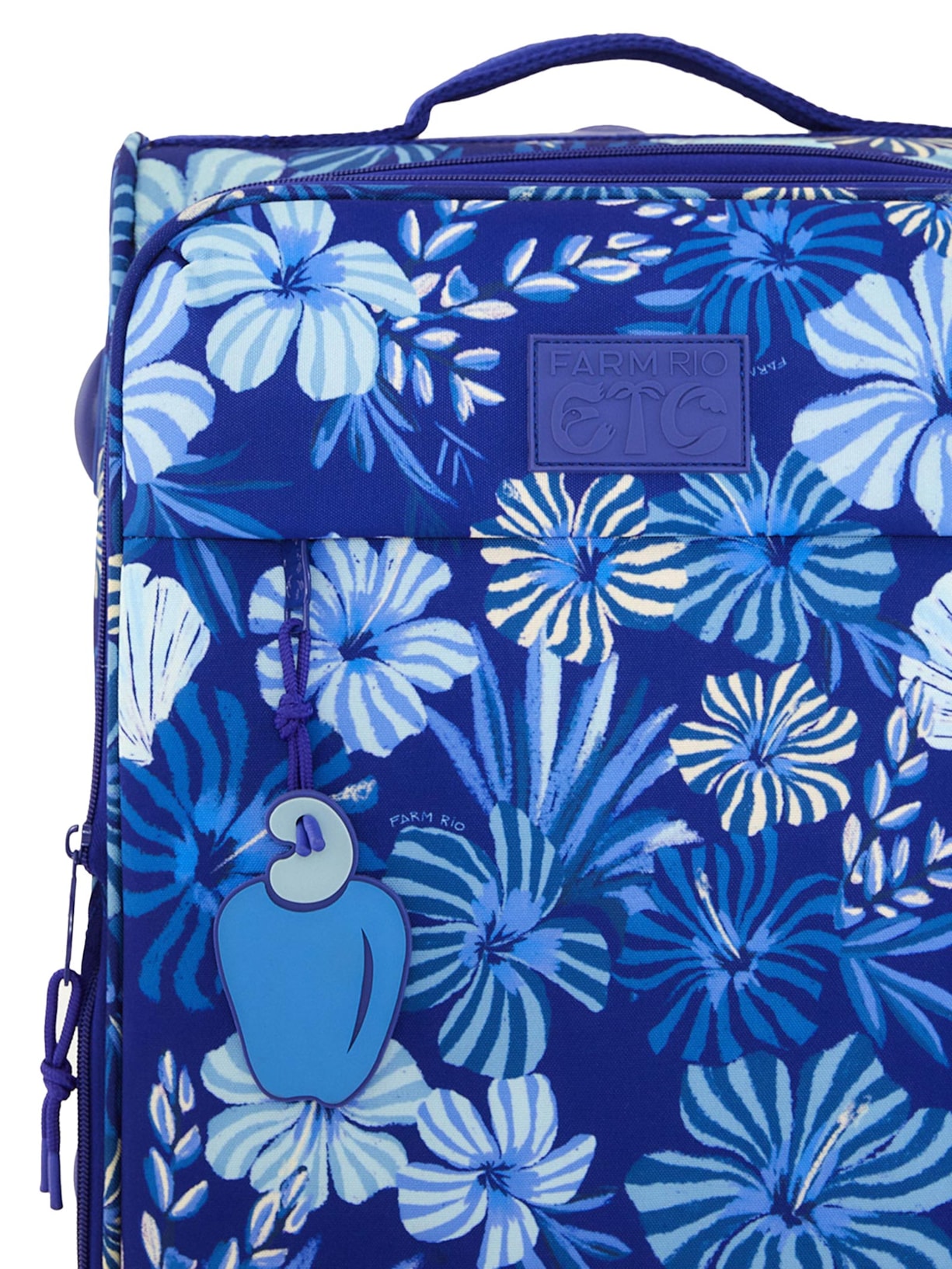 Mala Feminina Me Leva M Hibisco do Mar – Azul Farm Etc