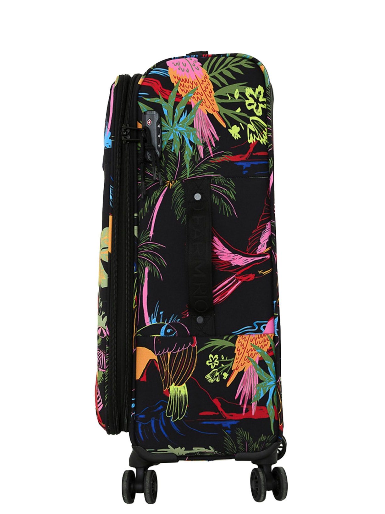 Mala Feminina Me Leva M Voo Descoladinha Preto Farm Etc