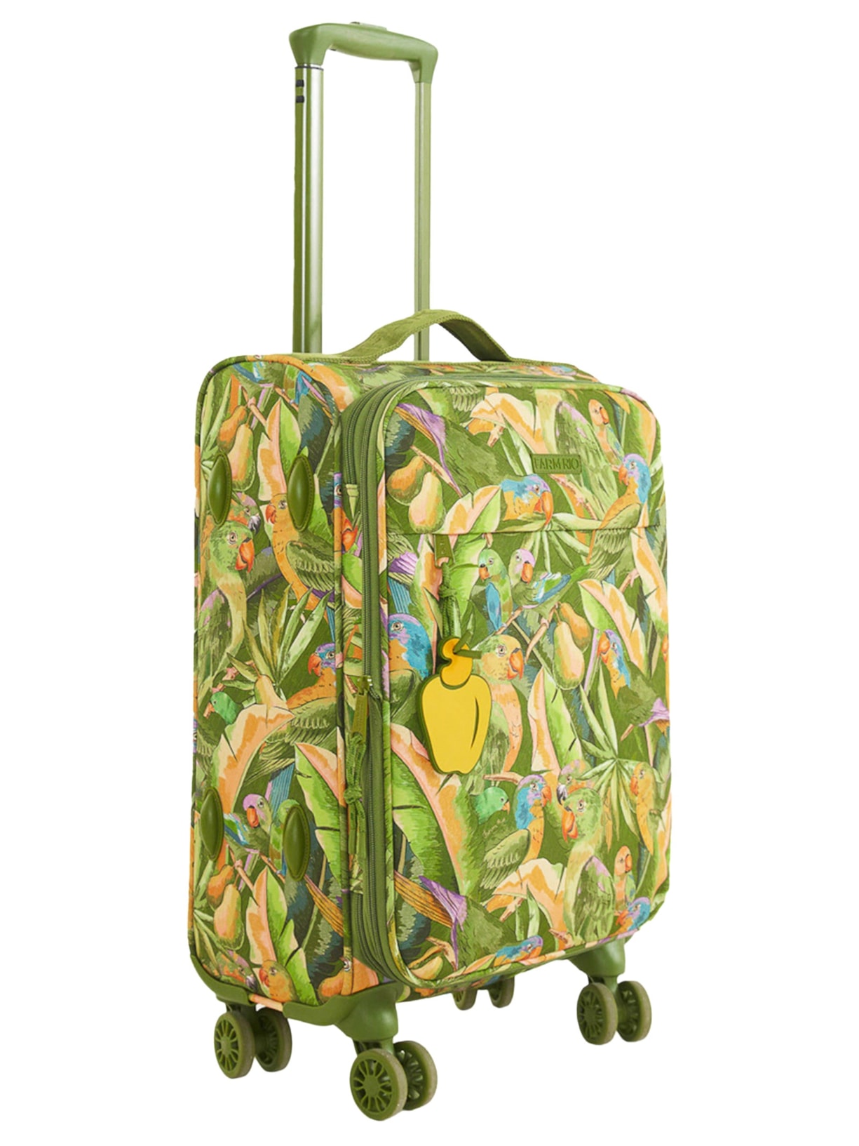 Mala Feminina Me Leva P Floresta De Passarinho Verde Farm Etc