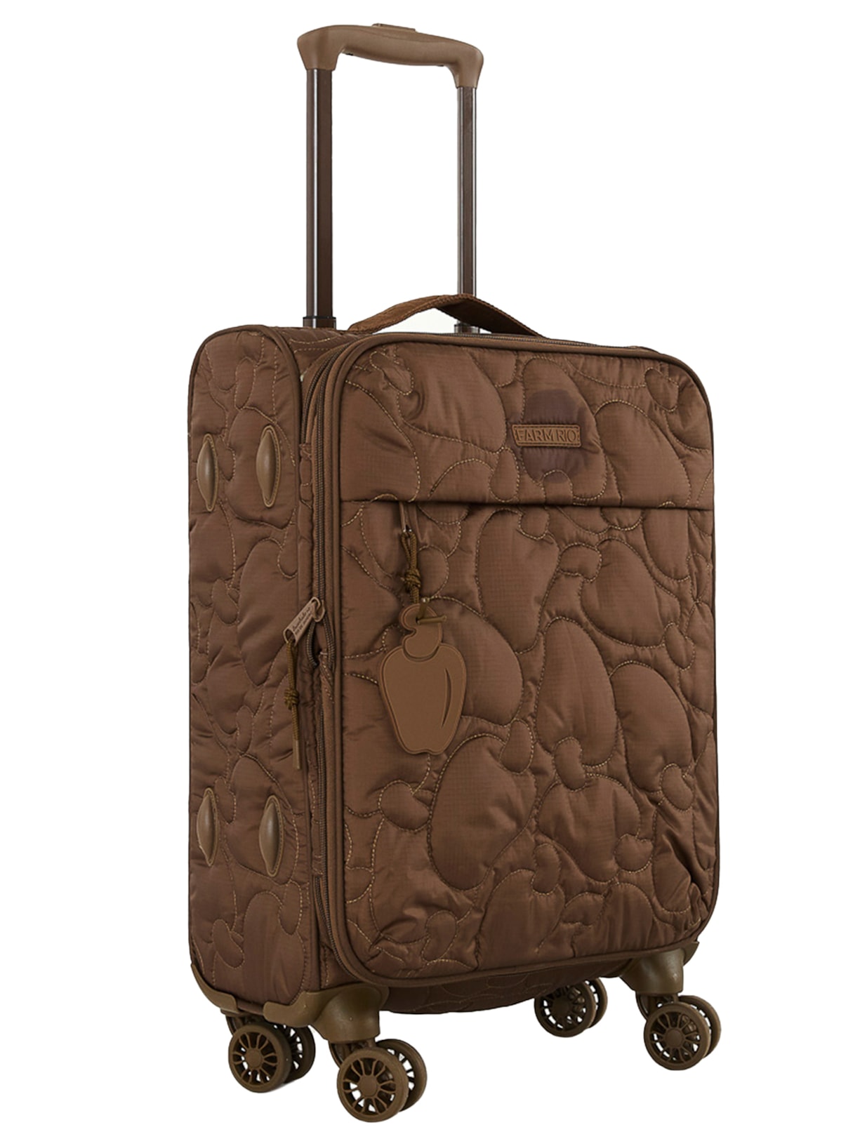 Mala Feminina Me Leva P Matelassê Marrom Farm Etc