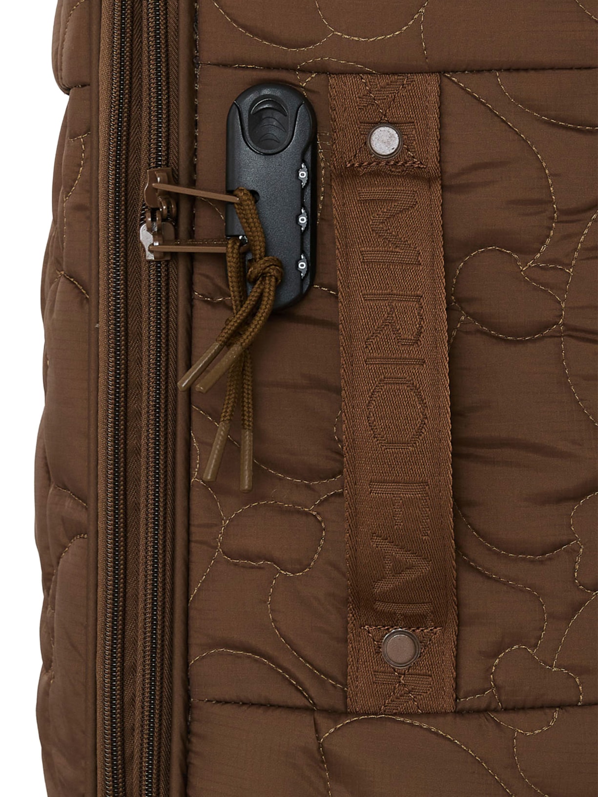 Mala Feminina Me Leva P Matelassê Marrom Farm Etc