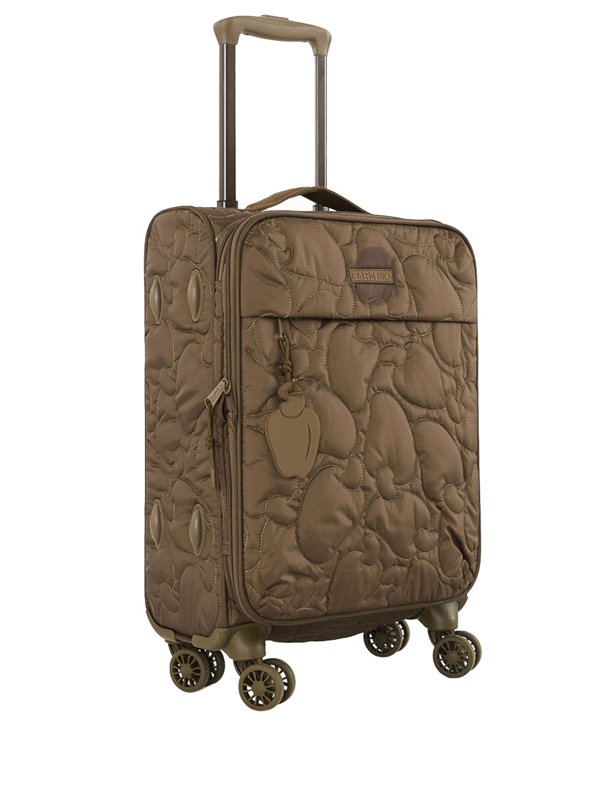 Mala Feminina Me Leva P Matelassê Marrom Farm Etc