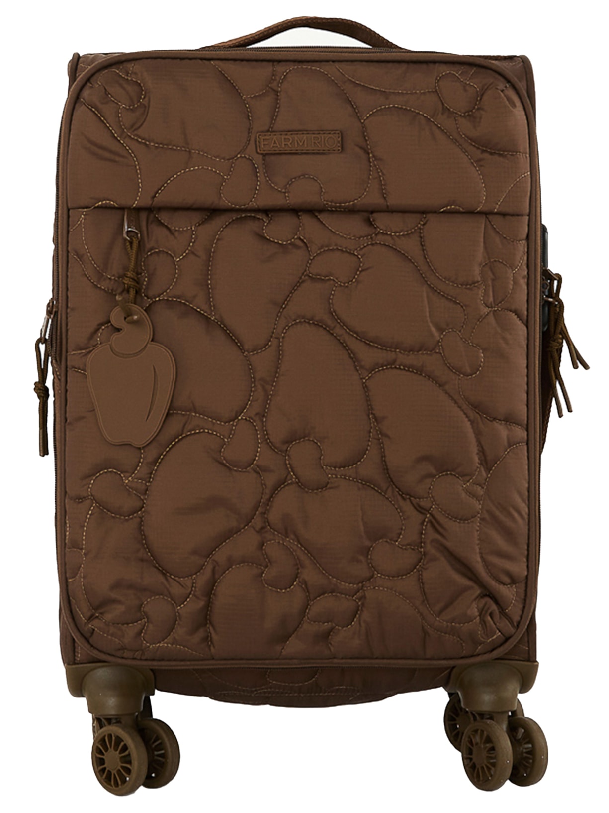 Mala Feminina Me Leva P Matelassê Marrom Farm Etc