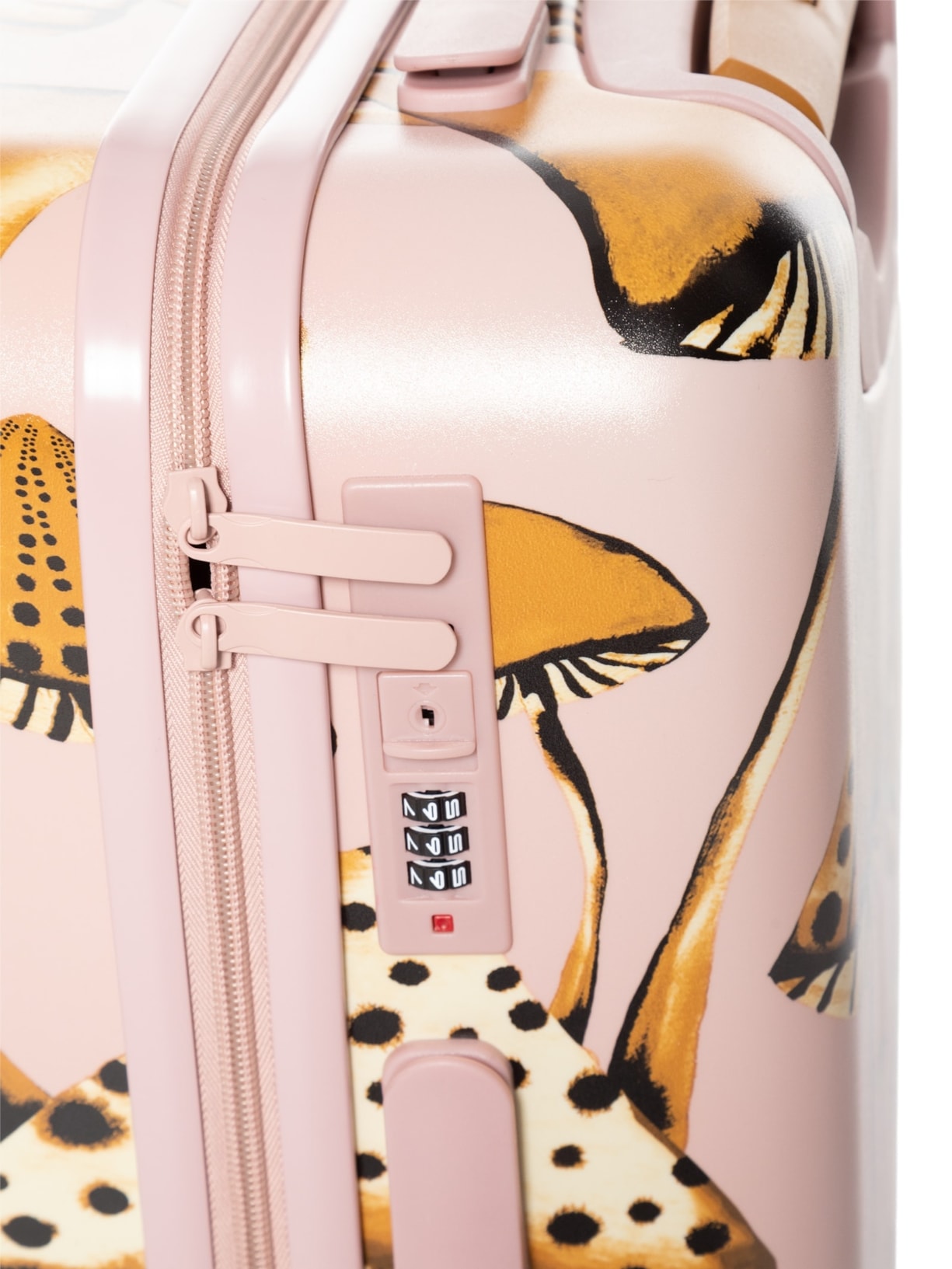 Mala Feminina Me Leva P Rígida Cogumelo Rosa Farm Etc