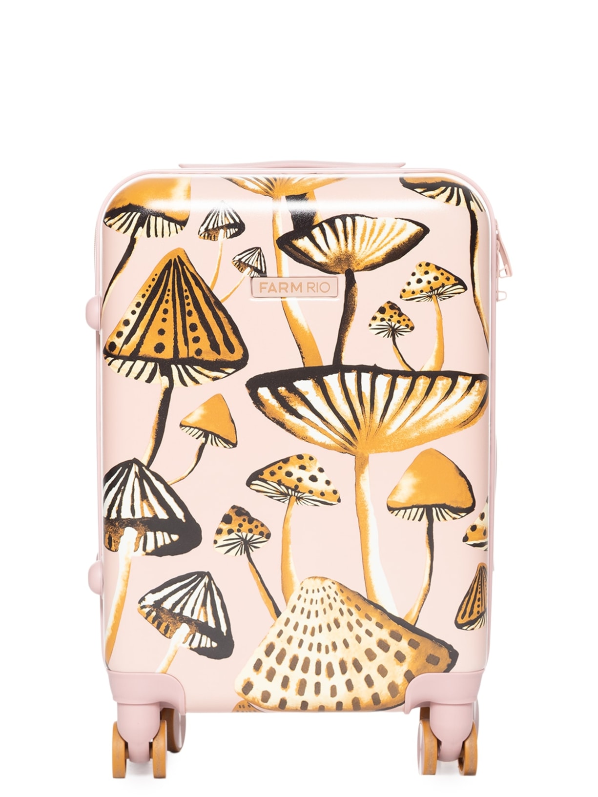 Mala Feminina Me Leva P Rígida Cogumelo Rosa Farm Etc