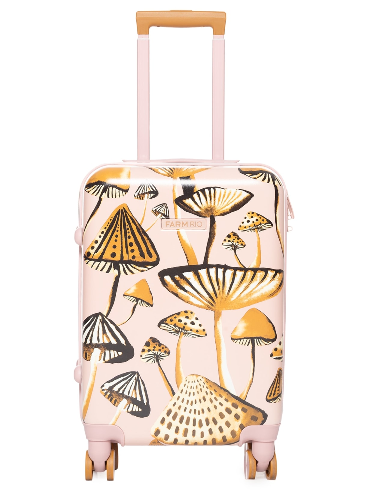 Mala Feminina Me Leva P Rígida Cogumelo Rosa Farm Etc