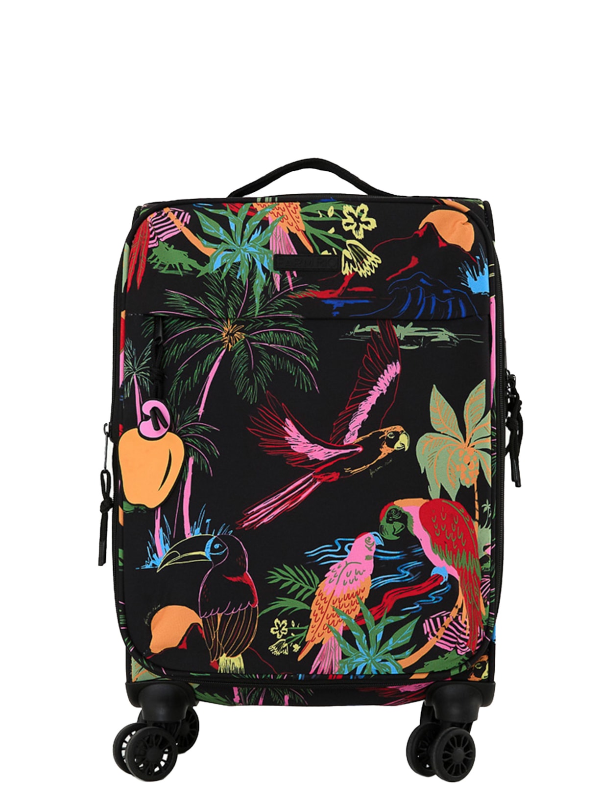 Mala Feminina Me Leva P Voo Descoladinha Preto Farm Etc