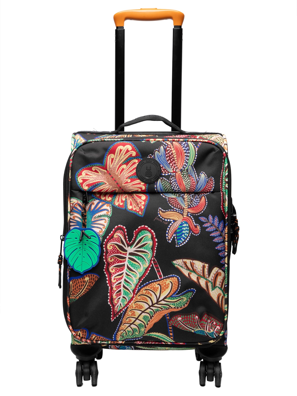 Mala Feminina Me Leva Pequena Folhagem Cool Preto Farm Etc