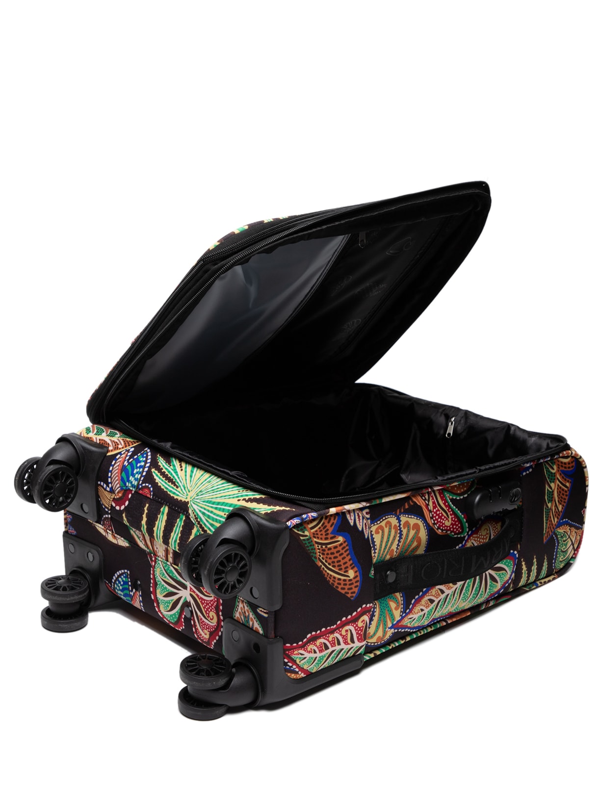 Mala Feminina Me Leva Pequena Folhagem Cool Preto Farm Etc