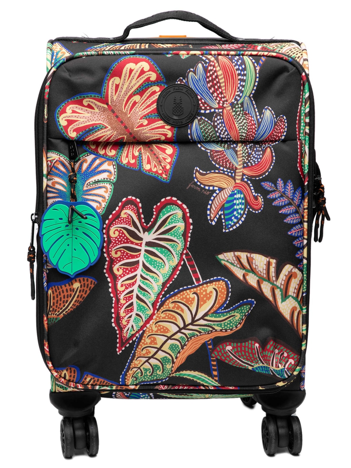 Mala Feminina Me Leva Pequena Folhagem Cool Preto Farm Etc