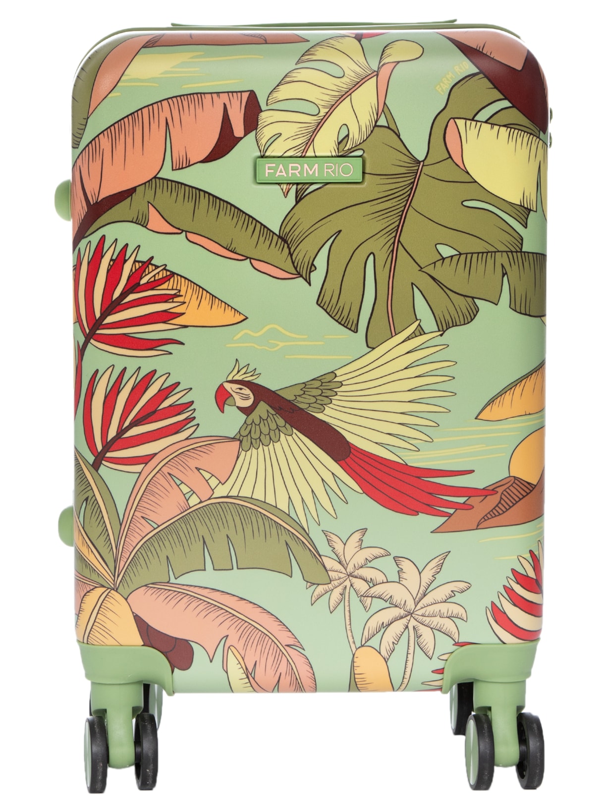 Mala Feminina Me Leva Revoada Tropical - Verde