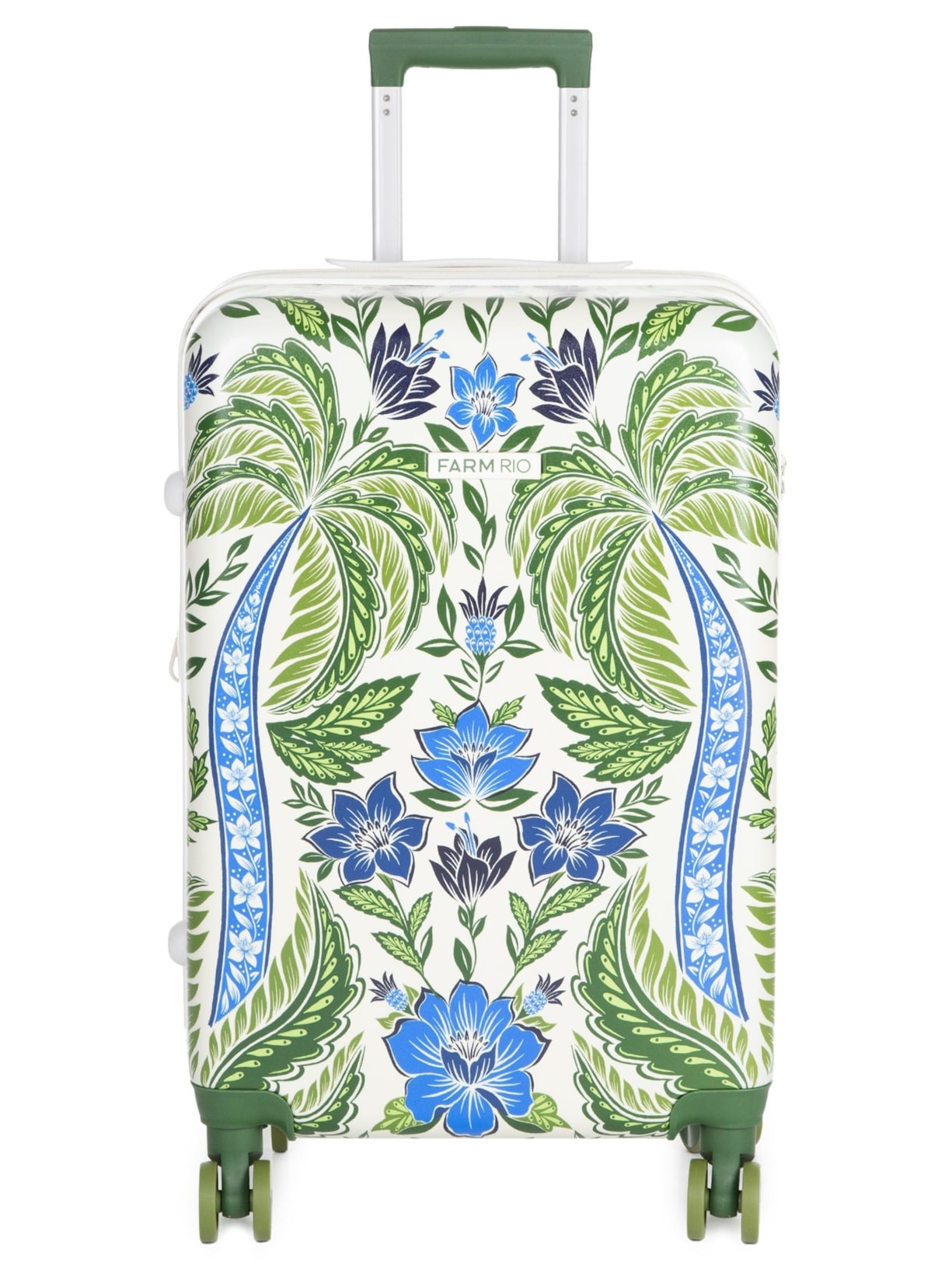 Mala Feminina Me Leva Rígida G Tropicance Azul  Farm Etc