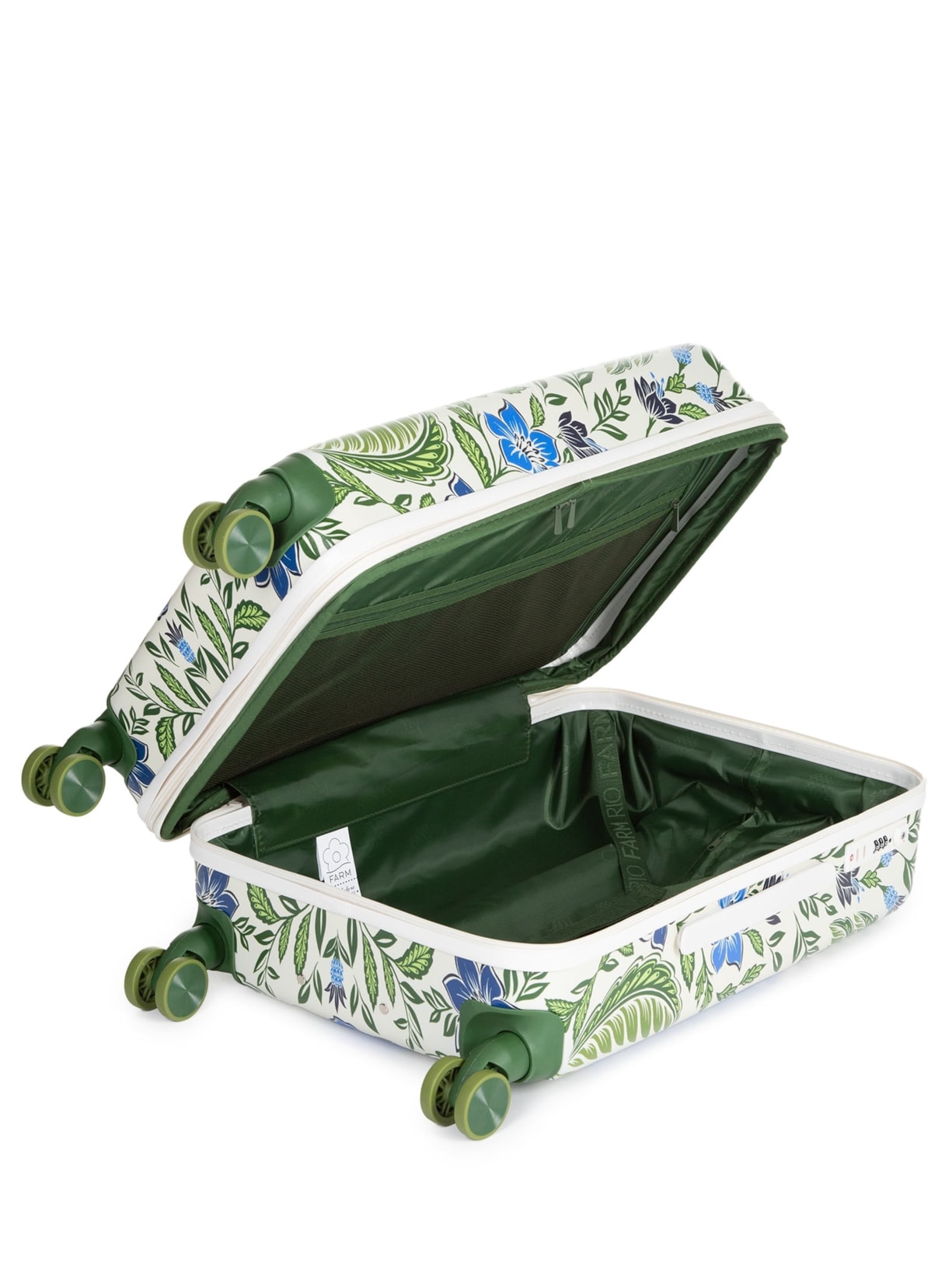 Mala Feminina Me Leva Rígida G Tropicance Azul  Farm Etc