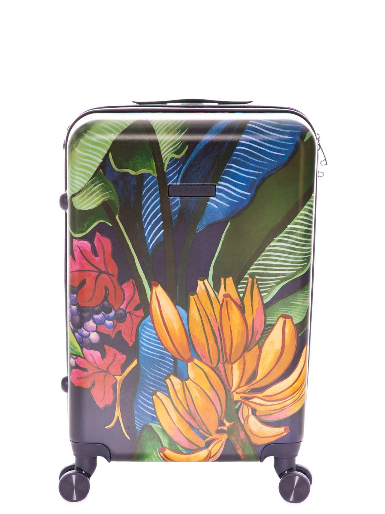 Mala Feminina Me Leva Rígida P Banana Uva - Preto