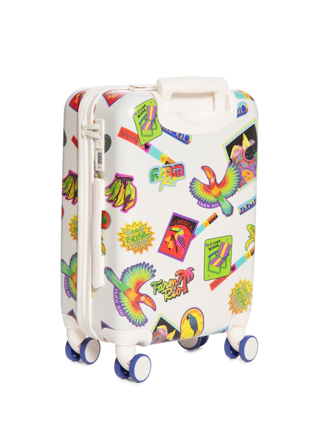 Mala Feminina Me Leva Rígida P Patch Rio Branco Farm Etc