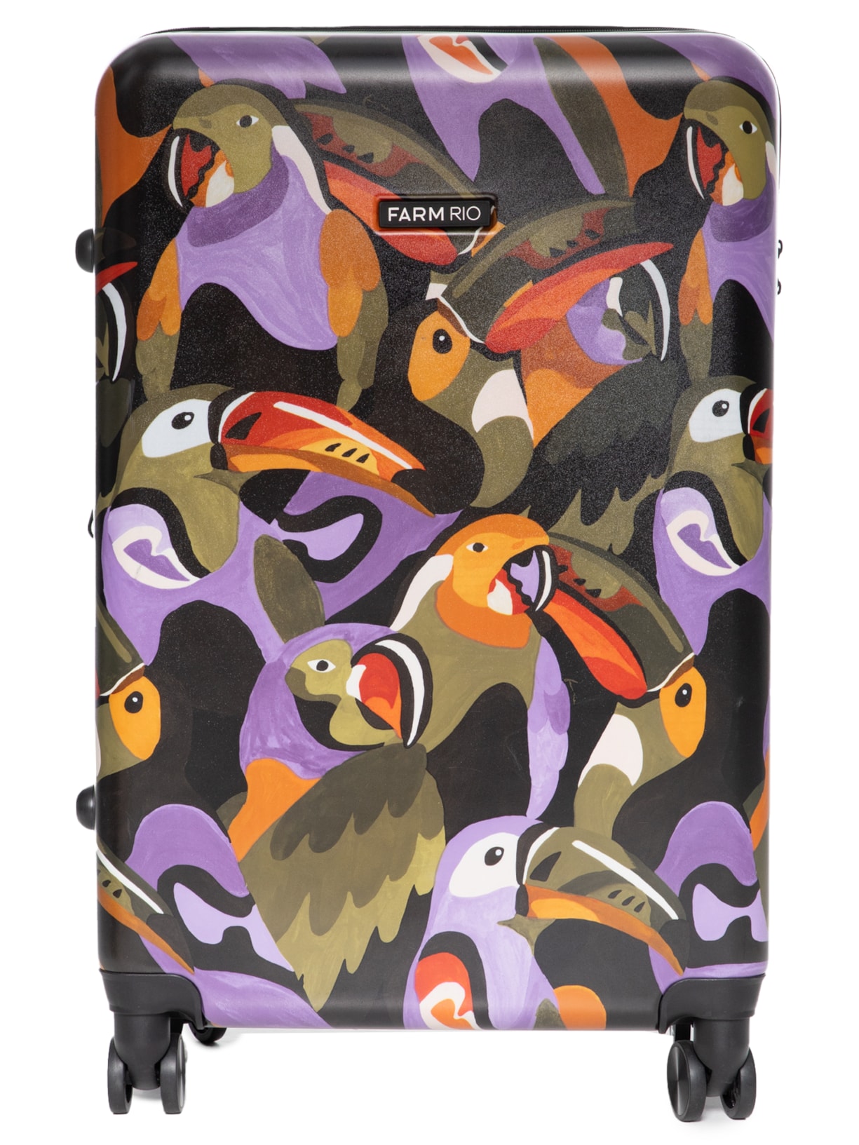 Mala Feminina Rígida Grande Me Leva Voo Doce - Roxo