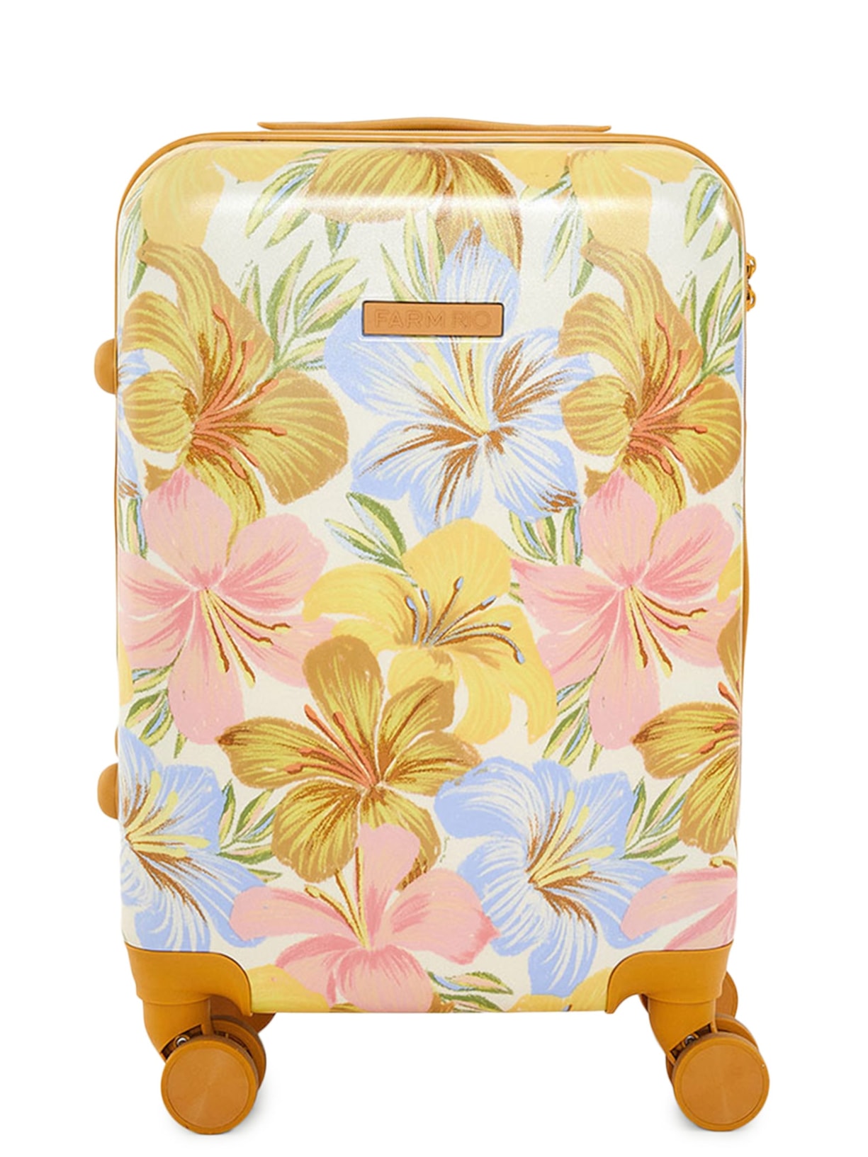 Mala Feminina Rígida P Floral Bahia – Laranja Farm Etc