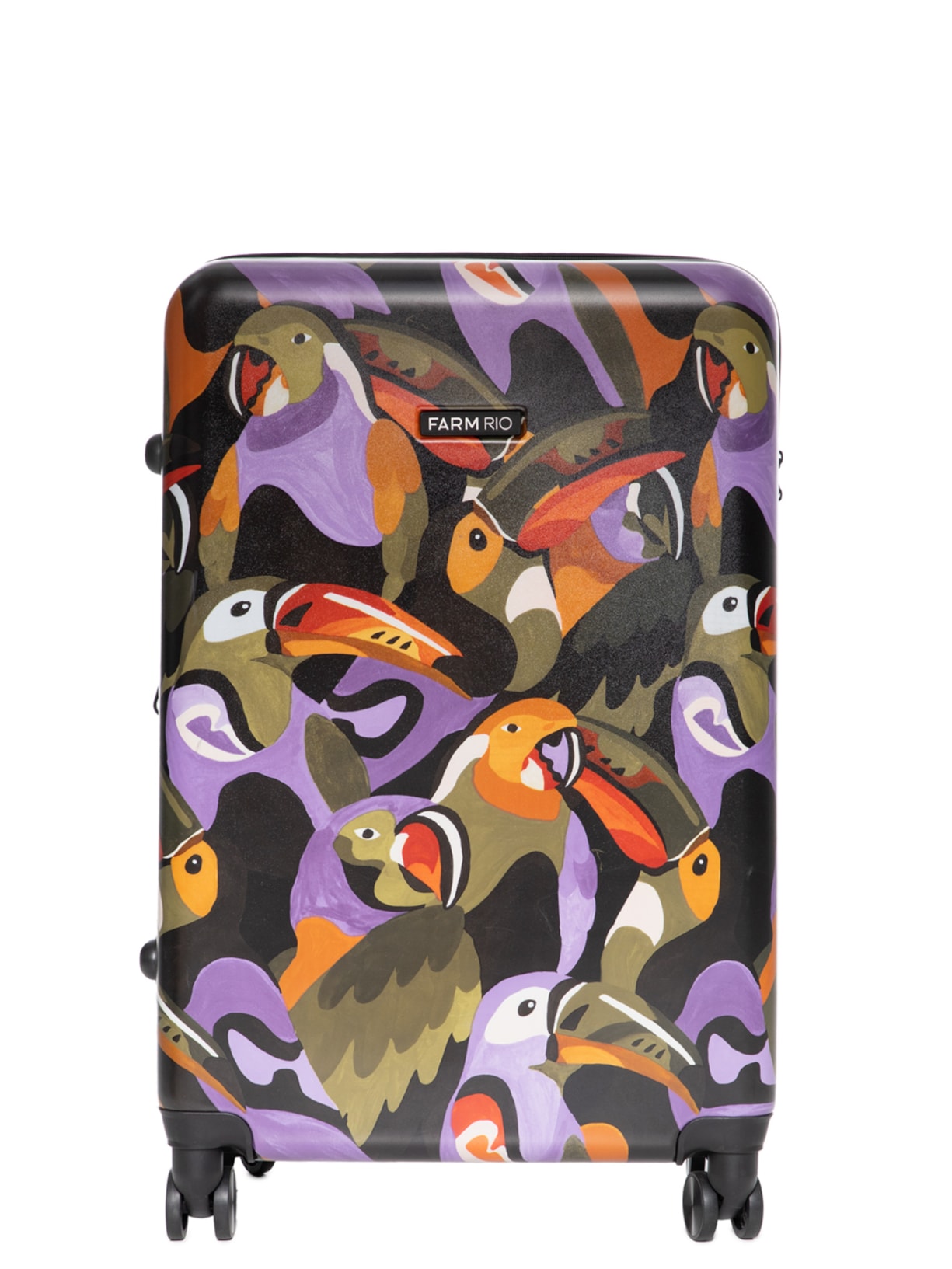 Mala Feminina Rígida Pequena Me Leva Voo Doce - Roxo