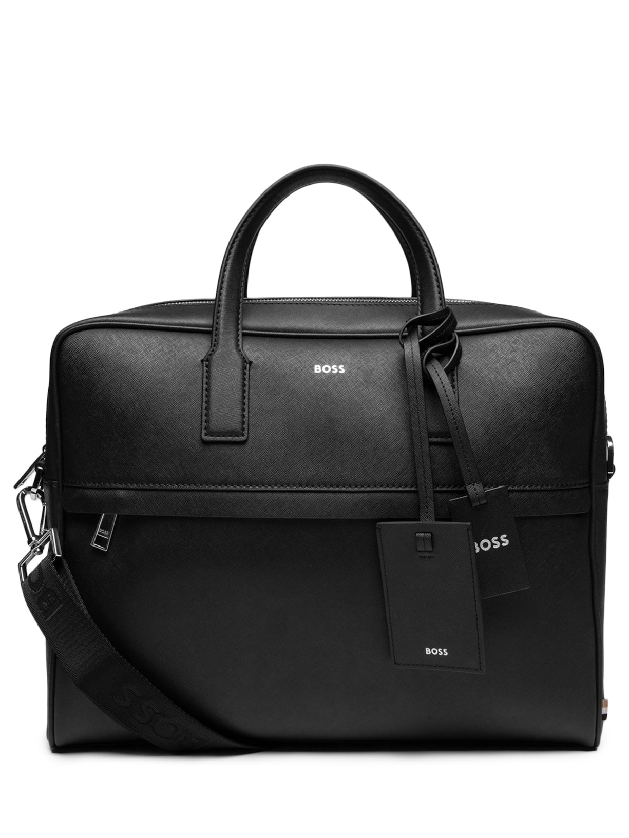 Mala Masculina De Mão Zair S Doc Case Preto Boss