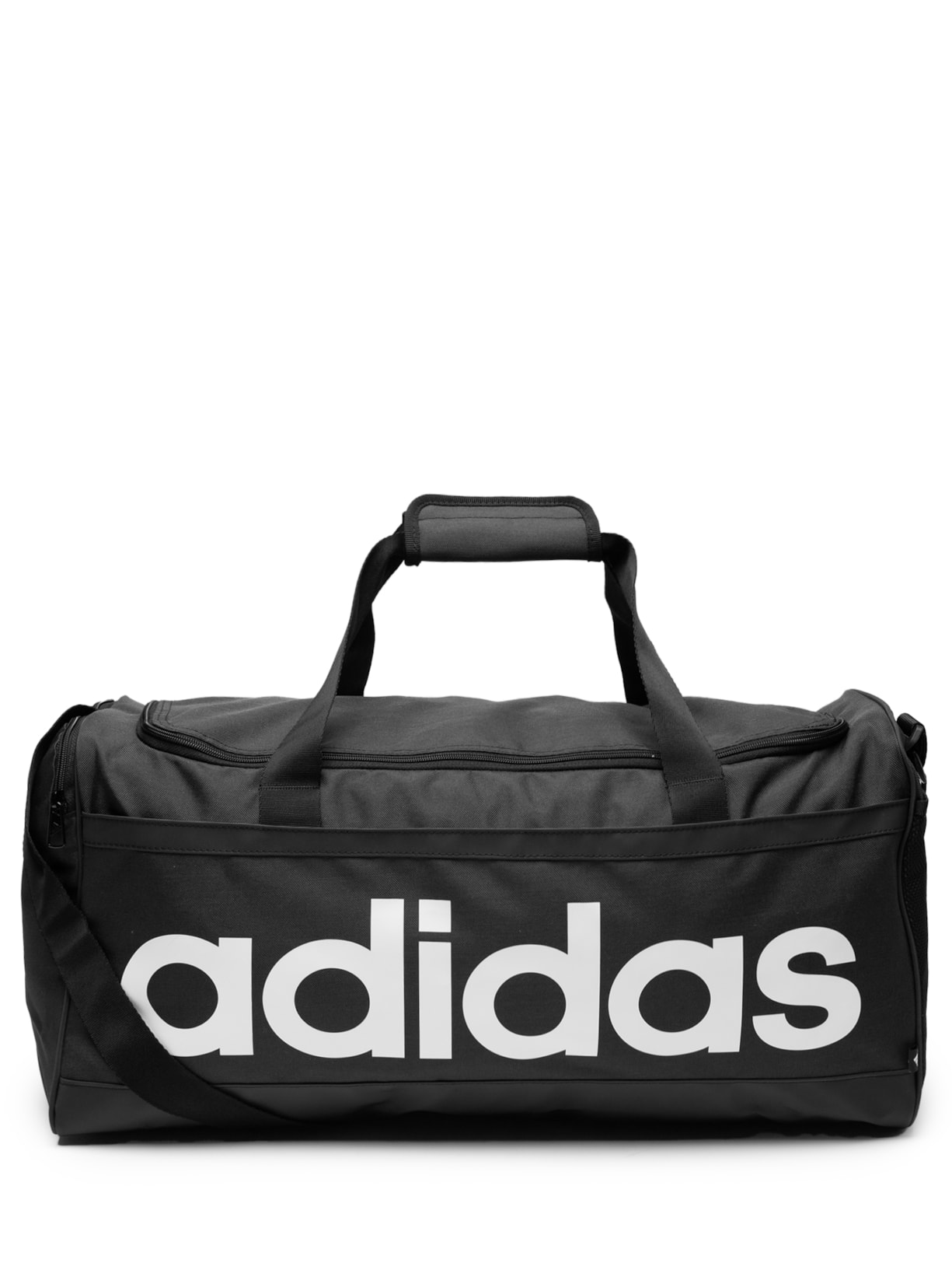 Mala Masculina Duffel Logo Linear M - Preto