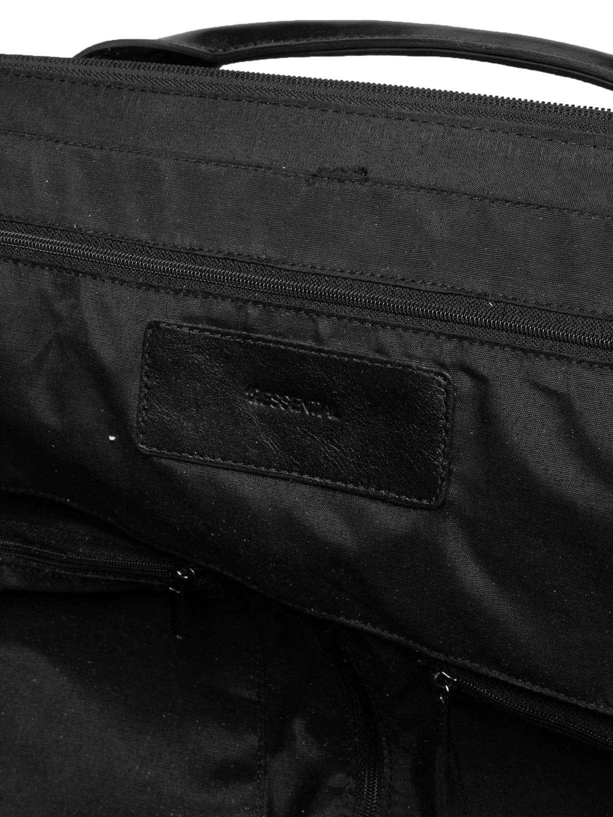 Mala Masculina Grande Porta Terno Em Couro Legítimo Preto '2 Essential