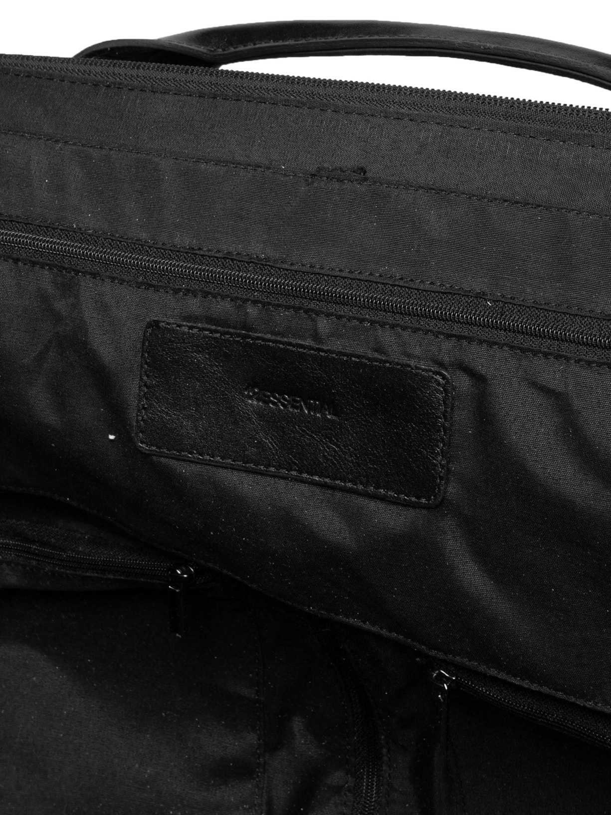 Mala Masculina Grande Porta Terno Em Couro Legítimo Preto '2 Essential