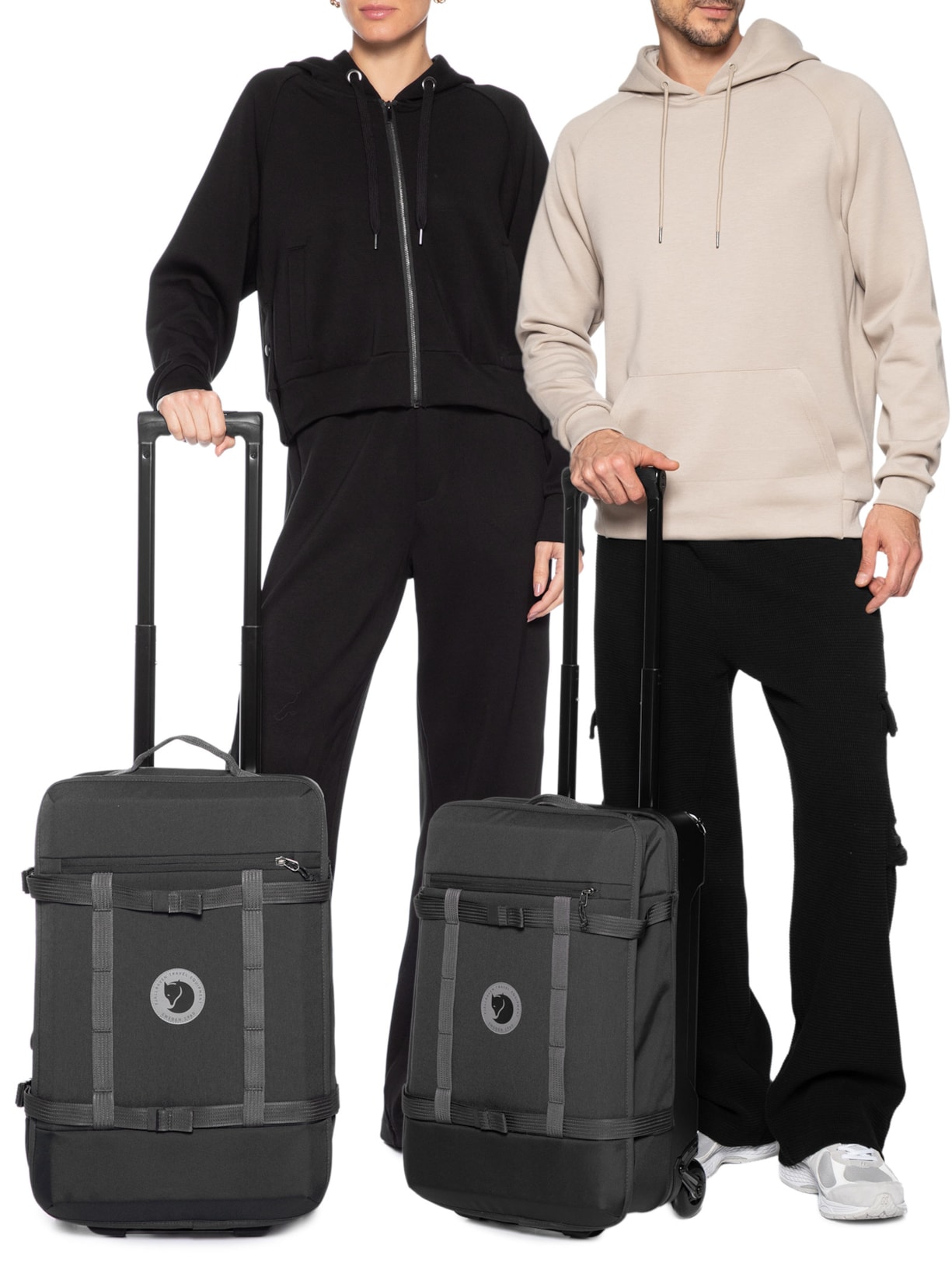 Mala Unissex Färden Roller 35 – Preto Fjällräven