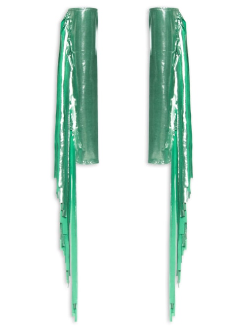 Manguito Feminino Carnaval Metalizado - Verde