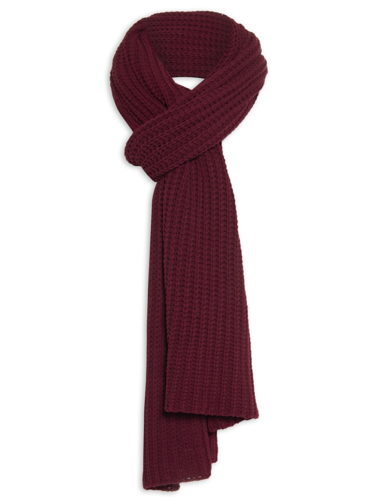 Manta Feminina Ampla Pérola Bordo - Vinho