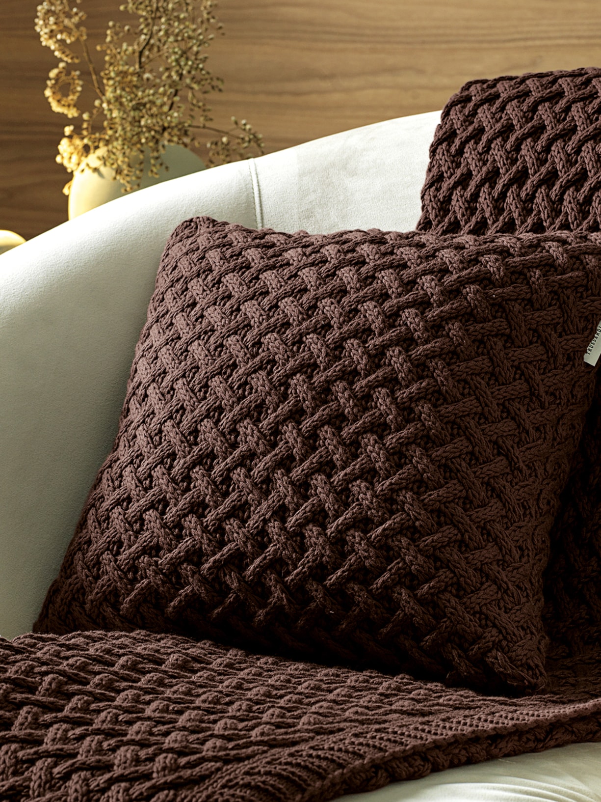 Manta San Lorenzo Marrom Trussardi