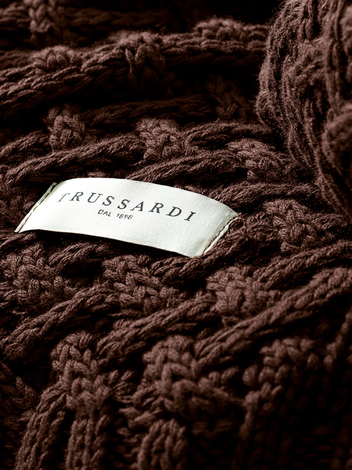 Manta San Lorenzo Marrom Trussardi