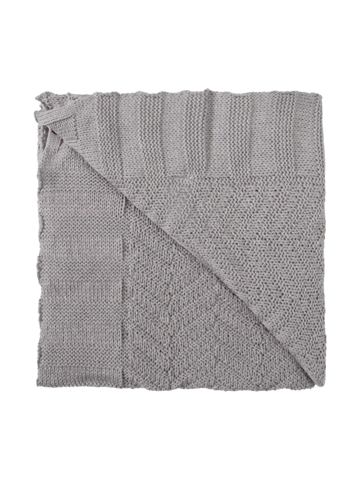 Manta Tricot Empório - Cinza