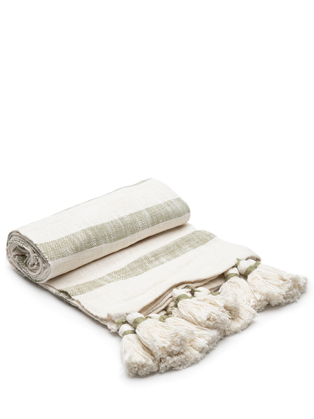 Manta Verde Lavado - Off White