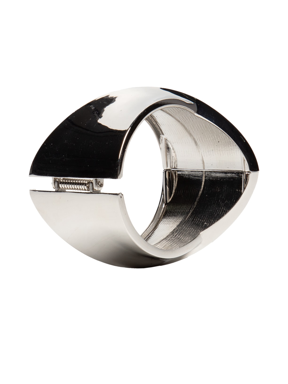 Maxi Bracelete Feminino Prateado Market 33