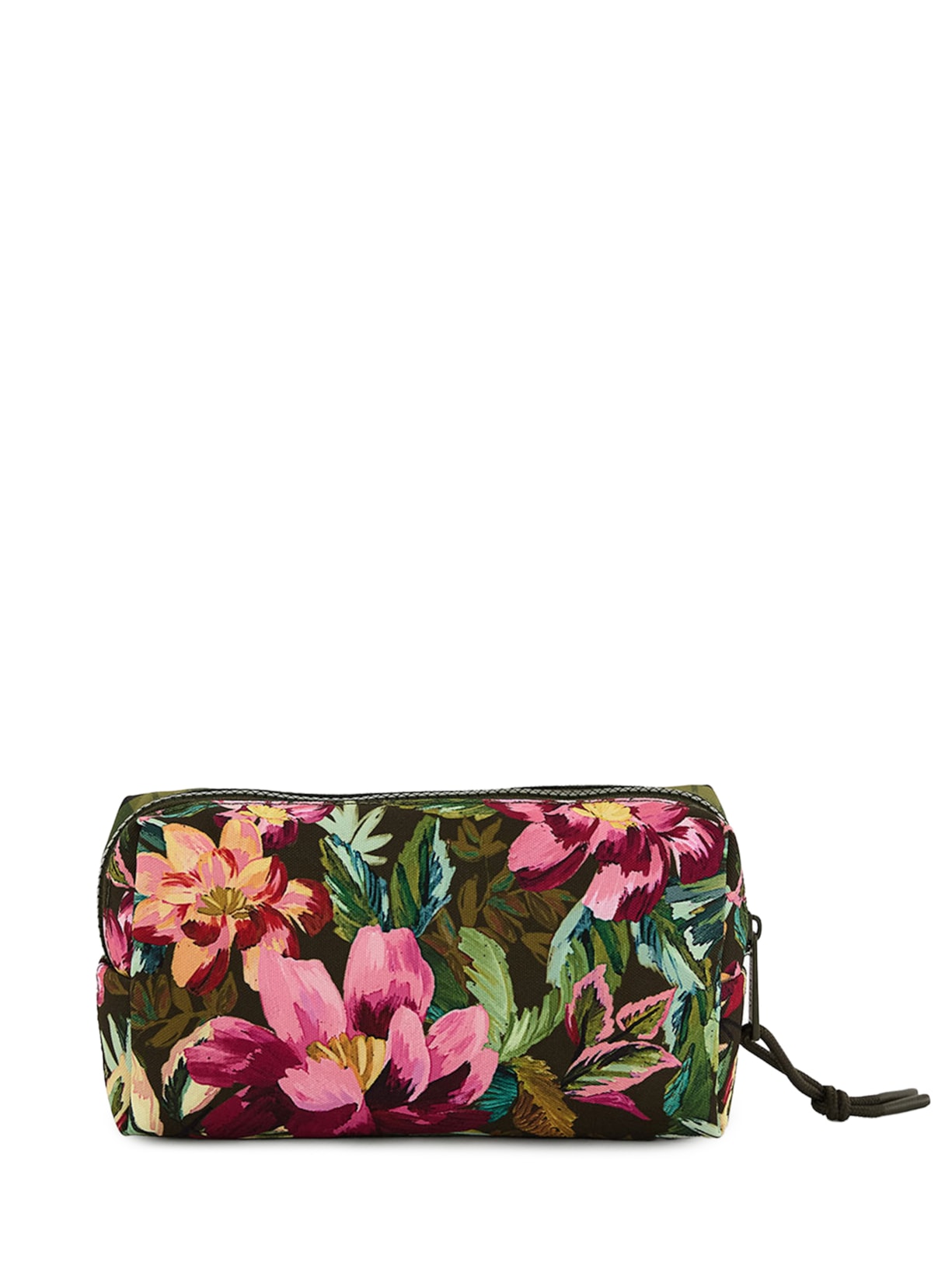 Maxi Necessaire Ora Bolas Painted Flower Verde Farm Etc
