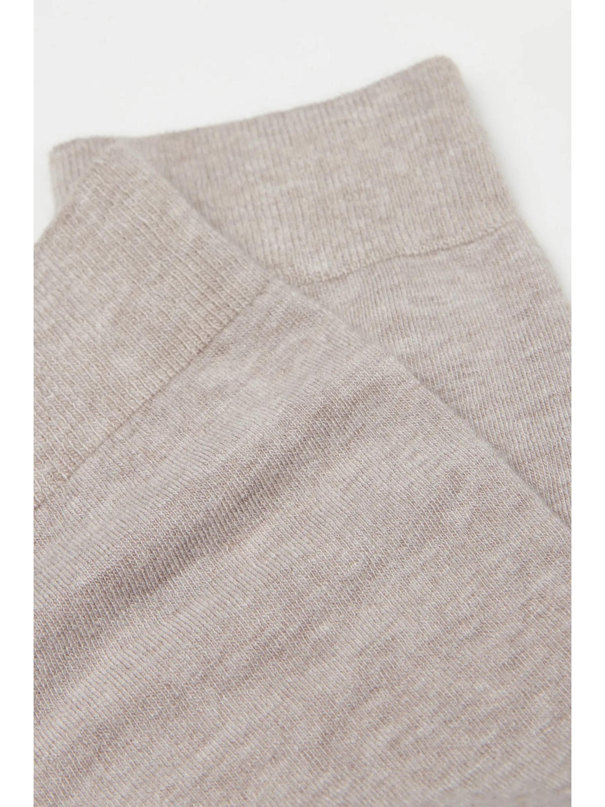 Meia Alta Com Cashmere Bege Calzedonia