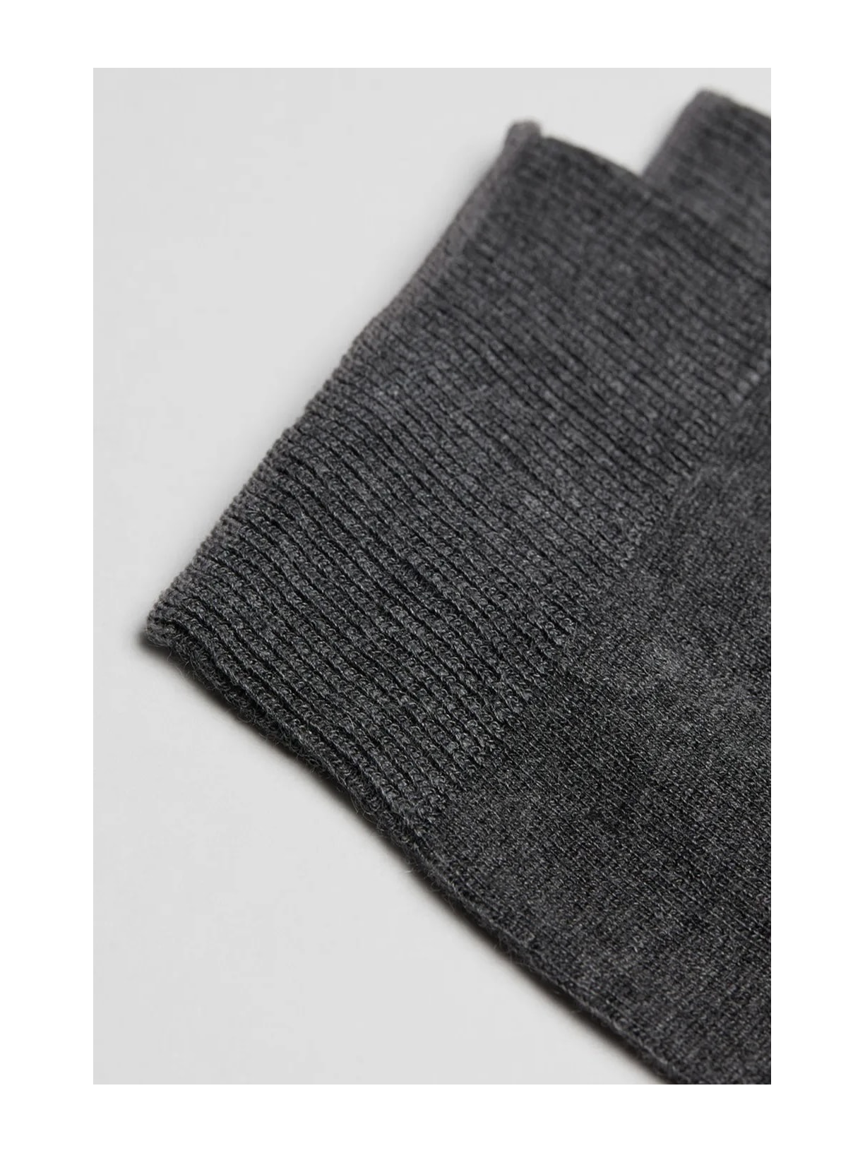 Meia Alta Com Cashmere Masculina Cinza Calzedonia