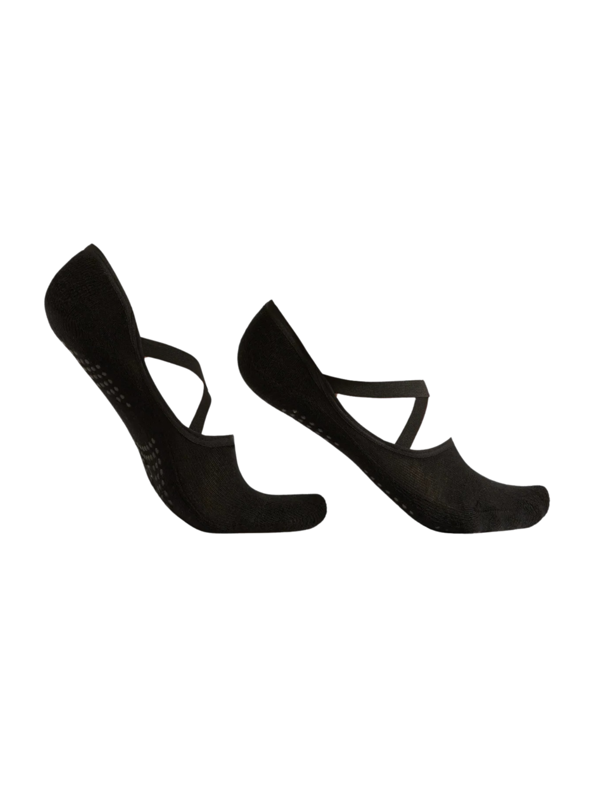 Meia Antiderrapante Com Elástico - Preto