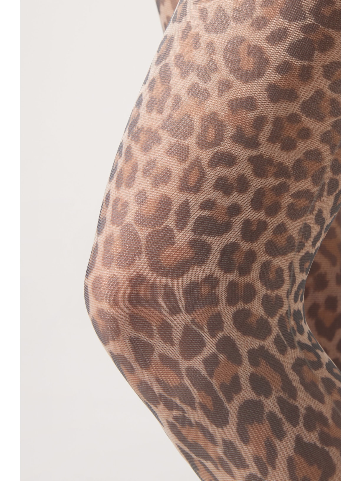 Meia-Calça Animal Print Fio 30 Marrom Calzedonia
