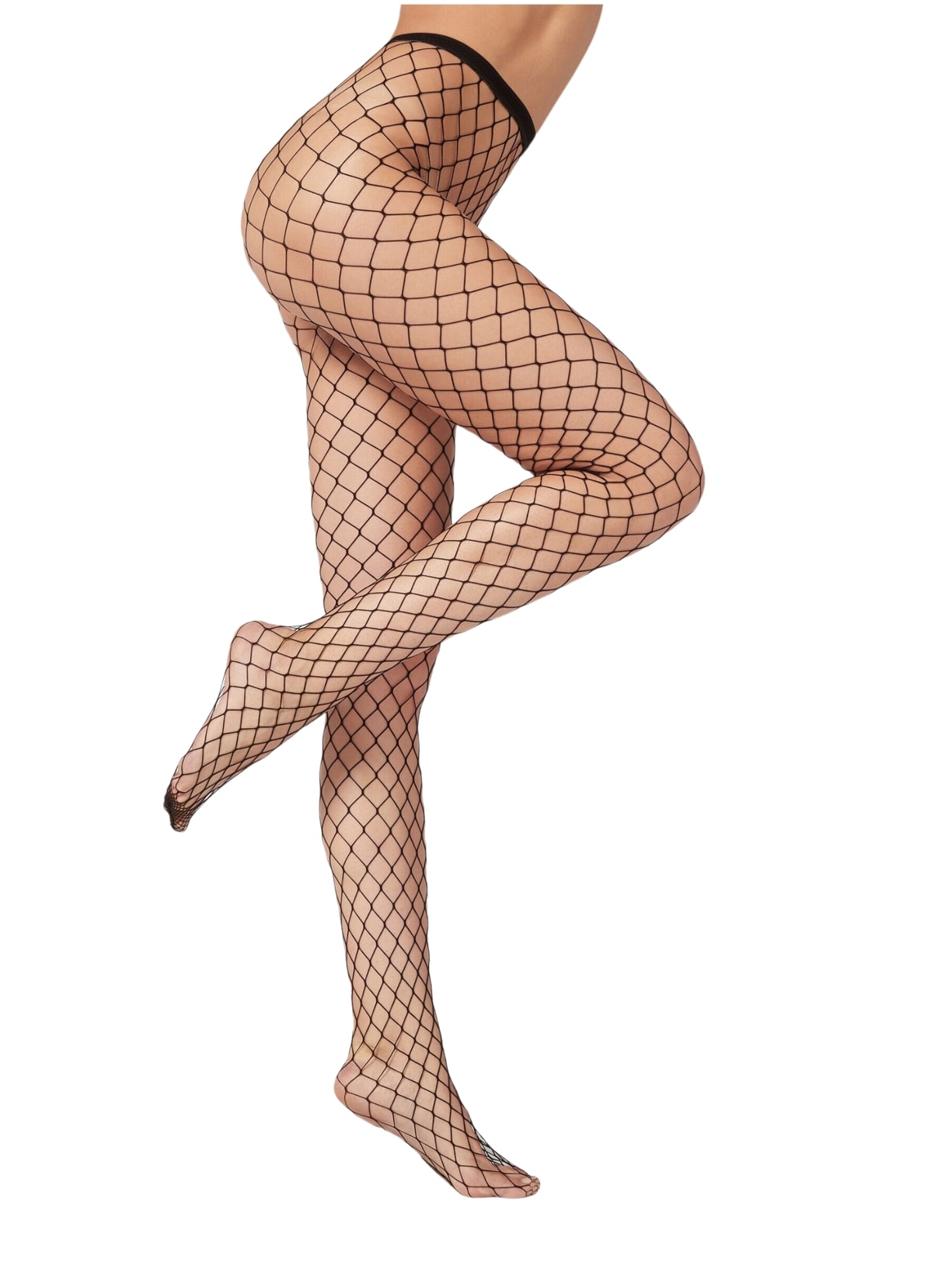 Meia Calça Arrastão - Preto