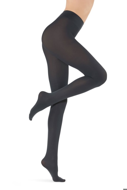 Meia Calça Conforto Total Fio 50 - Cinza